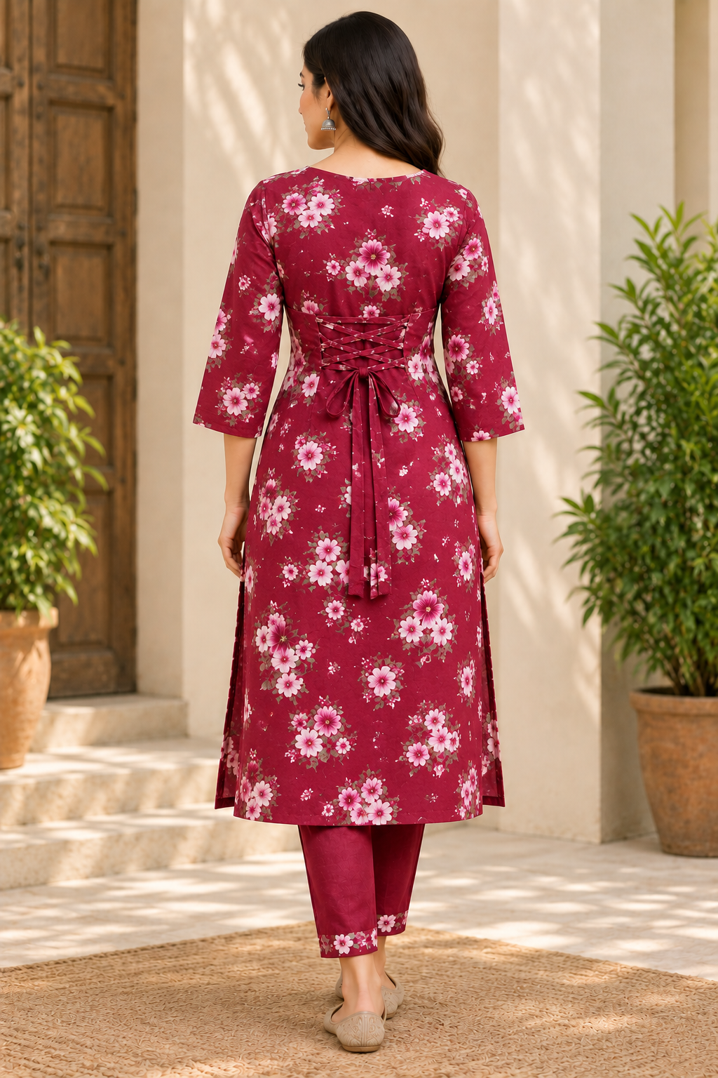 Square Neck Kurti